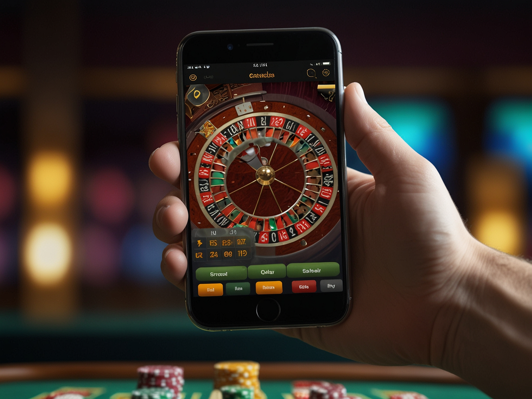 Мобильная версия Kent Casino на смартфоне